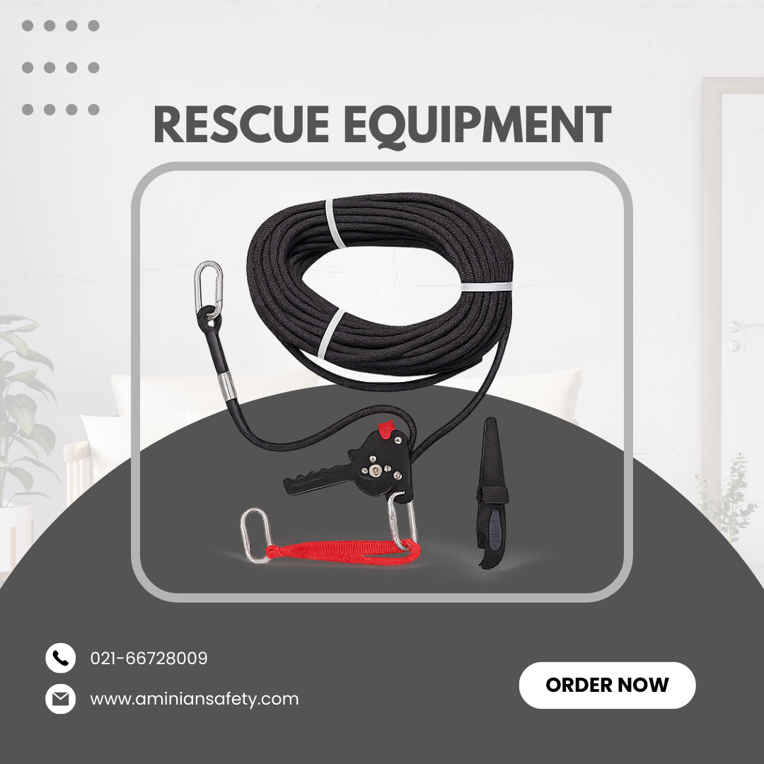 تجهیزات کامل نجات مصدوم در ارتفاع